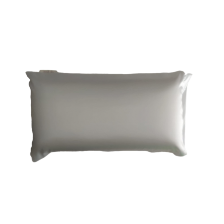 Funda de almohada de satén blanco 90x45cm - Sueños de Satén
