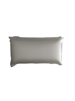 Funda de almohada de satén Blanco 75x45cm - Sueños de Satén