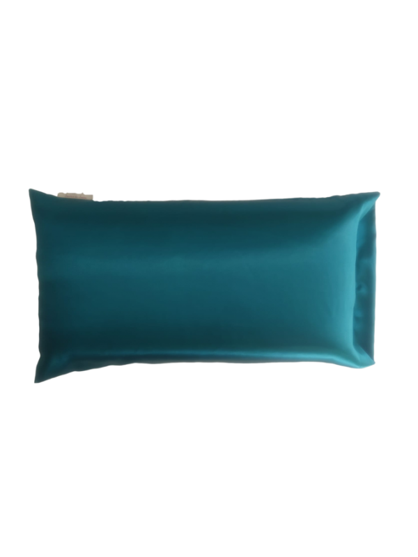 Funda de almohada de satén color Cala 75x45cm - Sueños de Satén