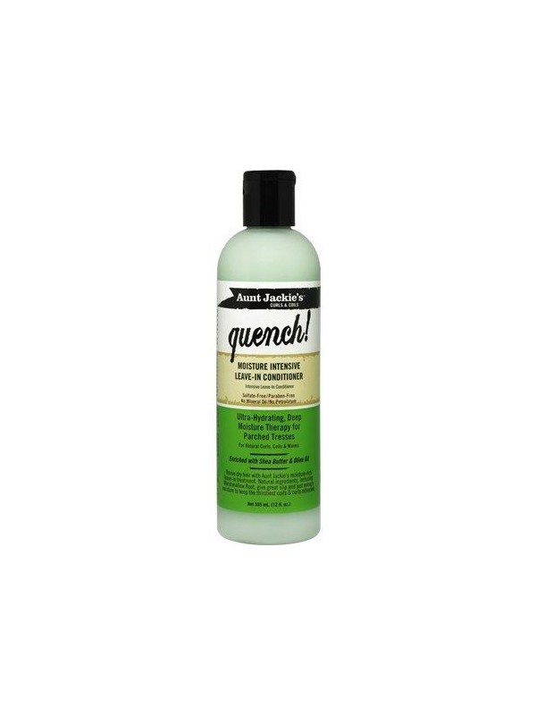 Acondicionador sin aclarado Quench! Moisture Intensive Leave-in Conditioner 355ml - Aunt Jackie's