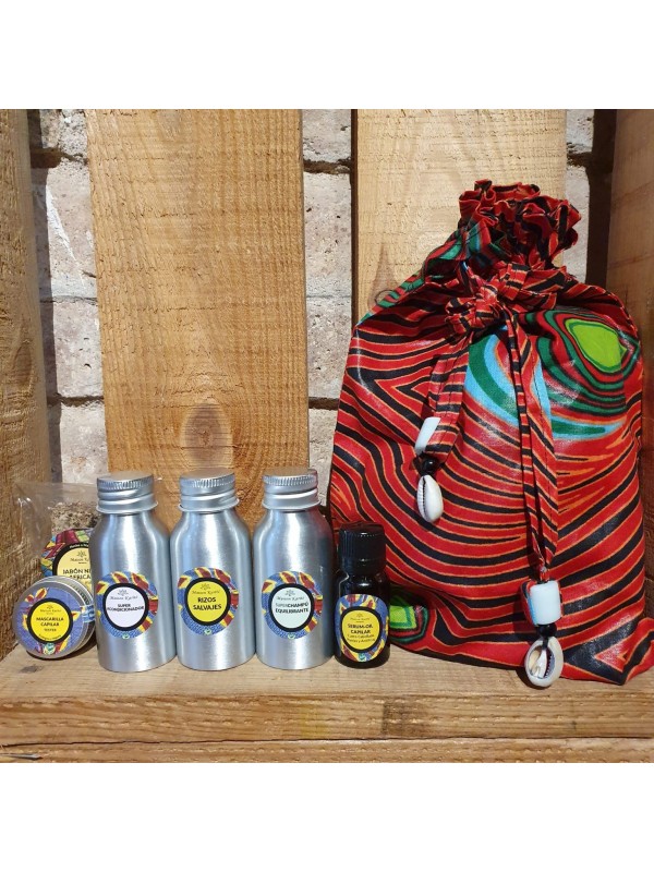 Pack Capilar Rizos Salvajes  Completo MINIS - Maison Karité