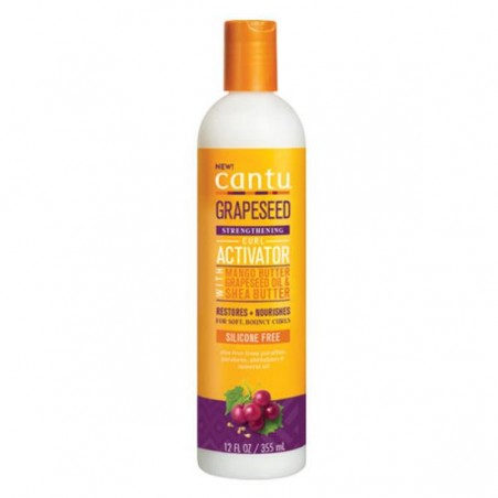 Activador De Rizos Grapeseed Cantu Shea Butter 355ml - Cantu