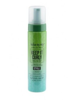 Style Mousse Keep It Curly Stretch And Set Styling Foam Texture My Way
