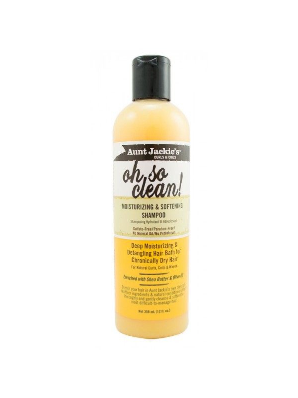 Aunt Jackie's Curls & Coils Oh So Clean! Moisturizing & Softening Shampoo