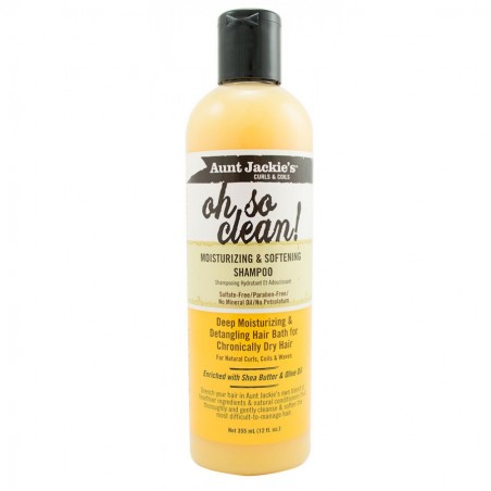 Aunt Jackie's Curls & Coils Oh So Clean! Moisturizing & Softening Shampoo