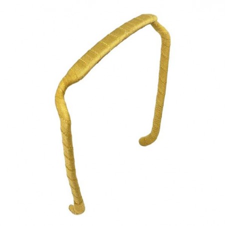 ZAZZY BANDZ MUSTARD HEADBAND WRAPPED ORIGINAL FIT