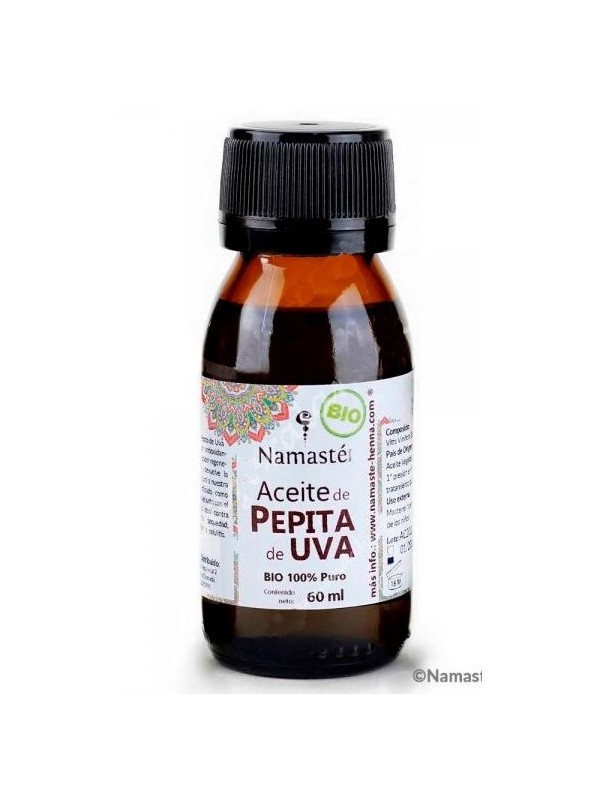 Aceite puro de Pepita de Uva Bio 60ml - Namasté
