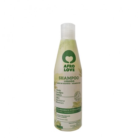 Shampoo Menta Romero 290ml - Afro Love