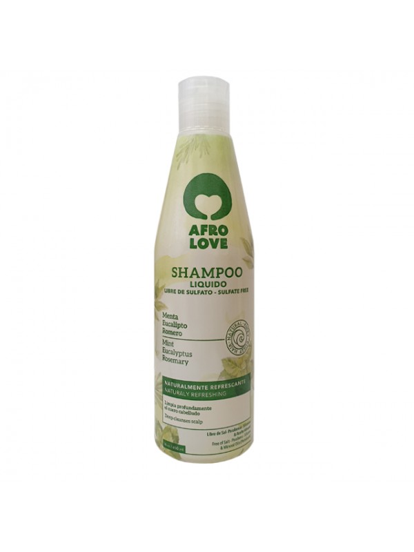 Shampoo Menta Romero 450ml - Afro Love