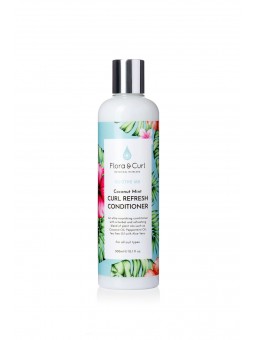 Acondicionador Coconut Mint Curl Refresh Conditioner - Flora & Curl