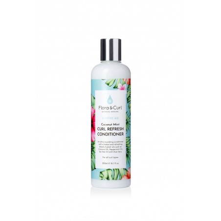 Acondicionador Coconut Mint Curl Refresh Conditioner - Flora & Curl