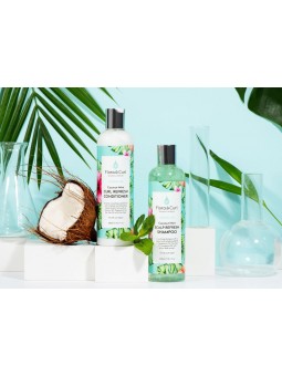 Acondicionador Coconut Mint Curl Refresh Conditioner - Flora & Curl