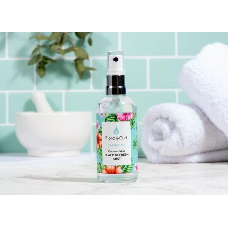 Coconut Mint Scalp Refresh Mist - Flora & Curl